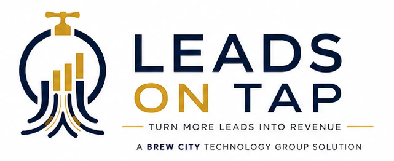 Leads on Tap logo